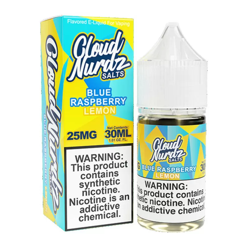 Blue Raspberry Lemon by Cloud Nurdz TFN Salts 30mL - 25MG