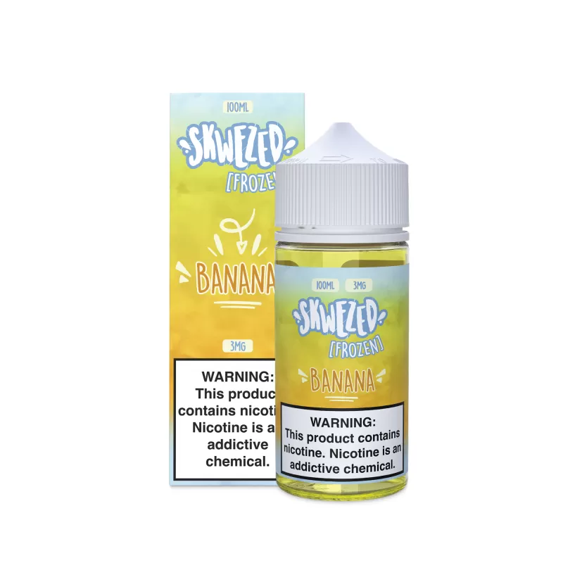 SKWEZED - Frozen Banana (Buhnanza) - 100ML E-Liquid - 6MG