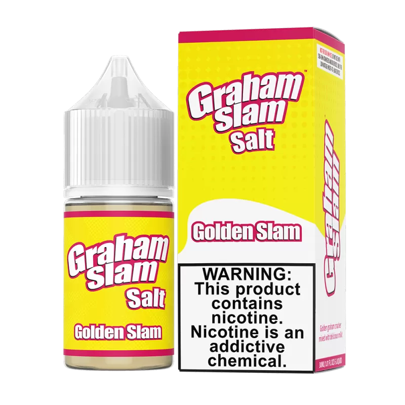 Graham Slam SALT - Golden Slam - 30ML E-Liquid - 30MG