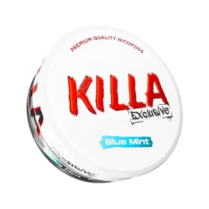 killa exclusive nicotine pouches 16.5mg - Blue Mint