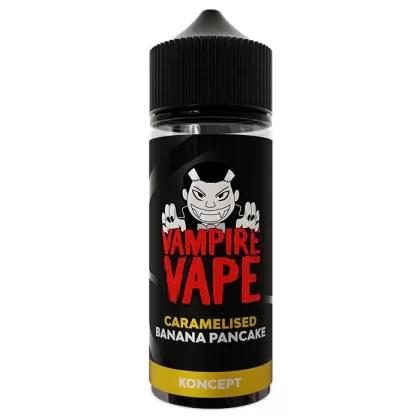 Vampire Vape 70/30 Caramelised Banana Pancake 100ml Shortfill E-liquid