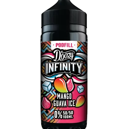 Mango Guava Ice By Doozy Infinity Pod Fill 50/50 E-Liquid 100ml Shortfill