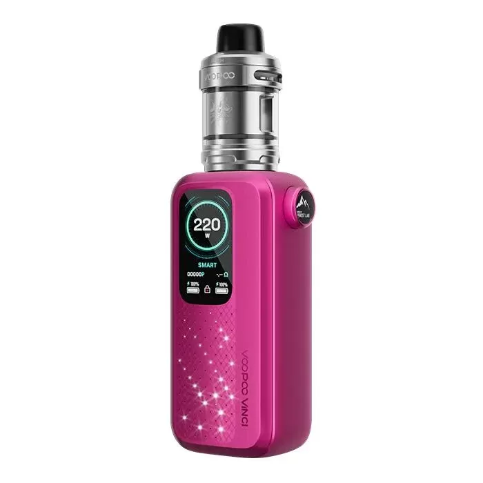 VooPoo Vinci Spark 220 Vape Kit - Midnight Black - Image 2
