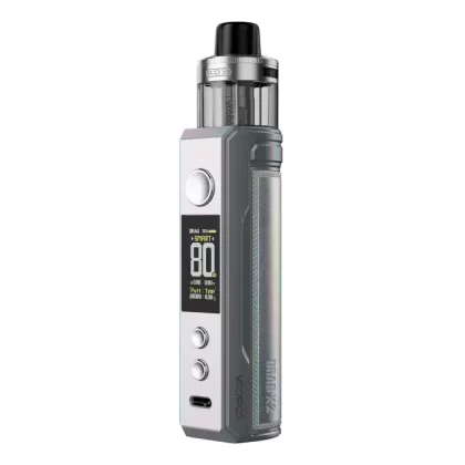 VooPoo Drag X2 Pod Vape Kit - Gray Metal