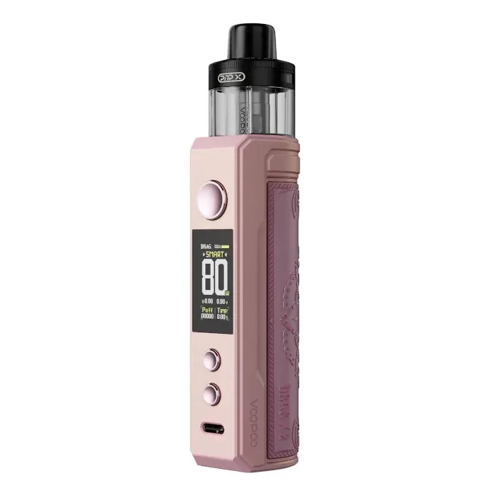 VooPoo Drag X2 Pod Vape Kit - Gray Metal - Image 2