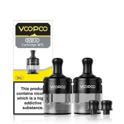 Voopoo PNP X Pod Cartidge 2pk - MTL - Black