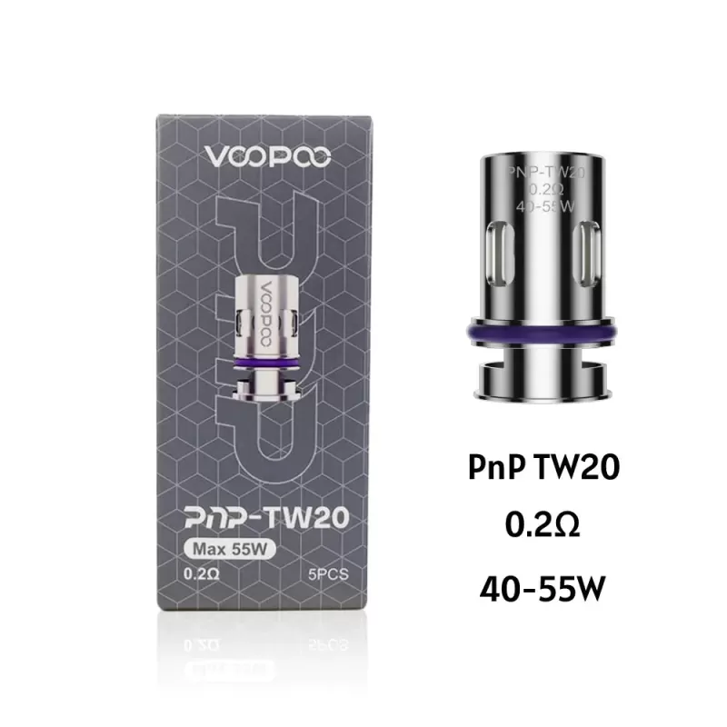 VooPoo PNP TW/DW Coils - 5PK - DW60 (MAX 23W) - Image 2