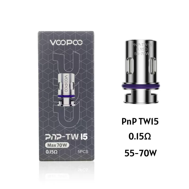 VooPoo PNP TW/DW Coils - 5PK - DW60 (MAX 23W) - Image 3