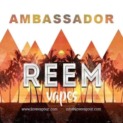 AMBASSADOR Premium E juice By Reem Vapes - 3mg