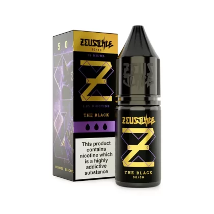 The Black By Zeus Juice E-Liquid 10ml - 6mg