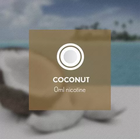 Coconut By Blast E-Liquid 10ml - 6mg - Image 2