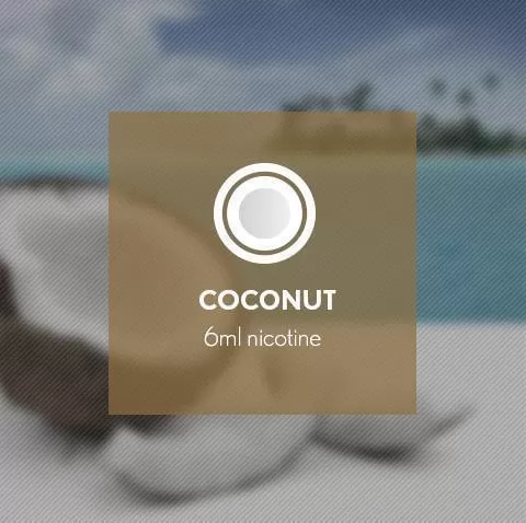 Coconut By Blast E-Liquid 10ml - 6mg - Image 3