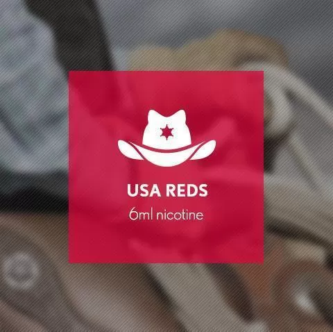 USA Reds (USA Mix) By Blast E-Liquid 10ml - 18mg - Image 2