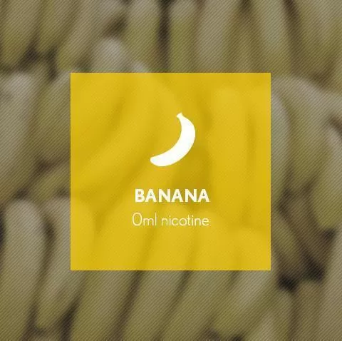 Banana By Blast E-Liquid 10ml - Nicotine Free - Image 2