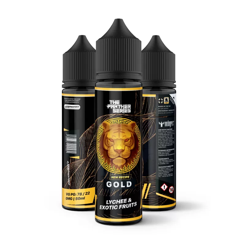 Gold 50ml Shortfill - 50ml / 0mg