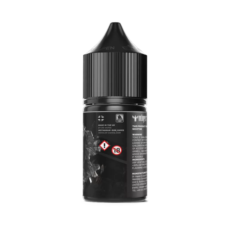 Black 30ml Salt - 30ml / 30mg - Image 3