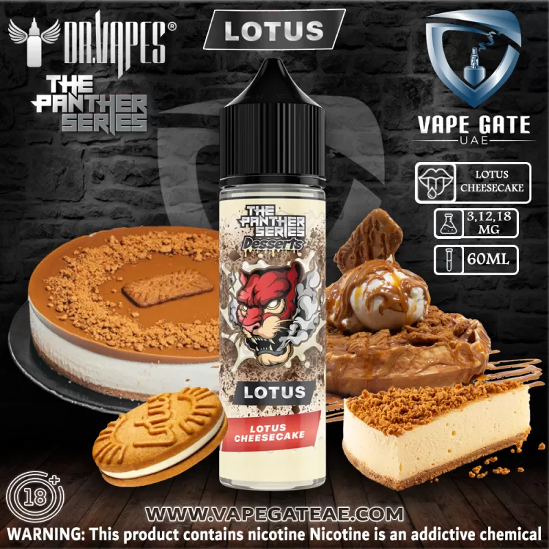 Lotus Cheesecake - Dr Vapes - 6 mg / 120 ml