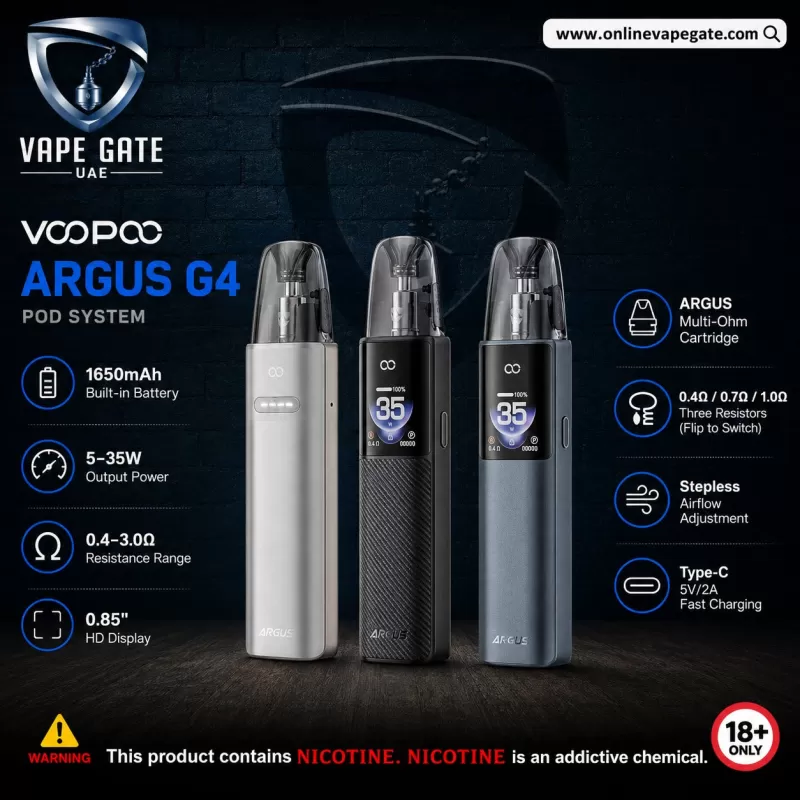 Argus G4 35W Pod System Kit 1650mAh - Black