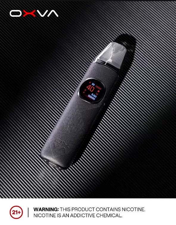 OXVA Nexlim 2 Pod Kit - Black Leather - Image 3