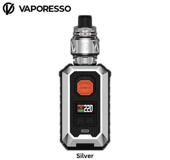 Vaporesso Armour Max 220W Starter Kit - Silver - Image 3