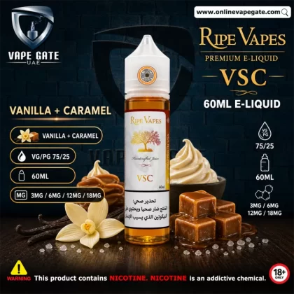 VSC 60ml E liquid by Ripe Vape - 18mg - 60ml