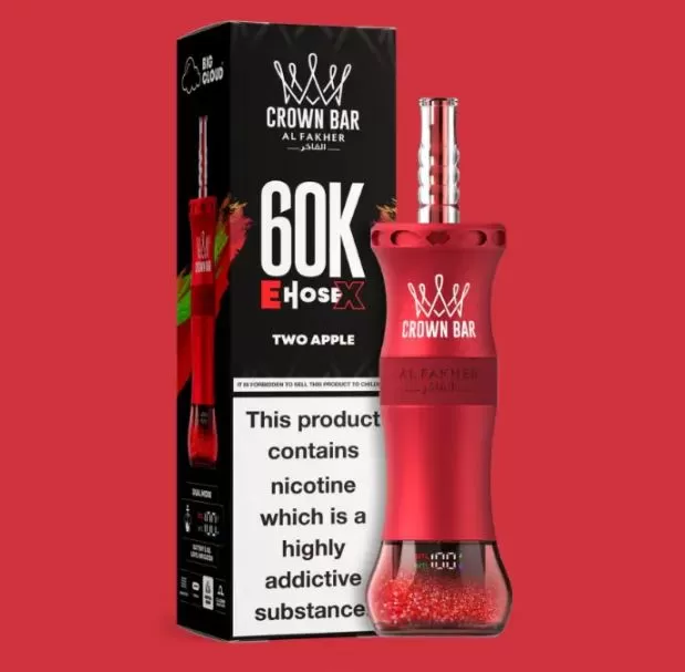 Al Fakher - E-Hose X Rechargeable Disposable Vape 60,000 Puffs - Mango Pineapple / 6 mg - Image 2