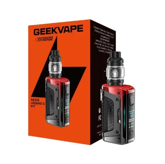 GEEKVAPE AEGIS LEGEND 5 200W STARTER KIT - Twilight Blue - Image 2