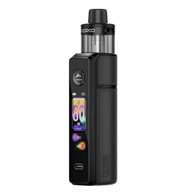 Voopoo Drag X3 Pod Kit (80W) - Spray Black - Image 3