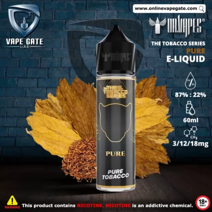 Pure - The Tobacco Series E Liquid by Dr. Vapes - 12 mg / 60 ml