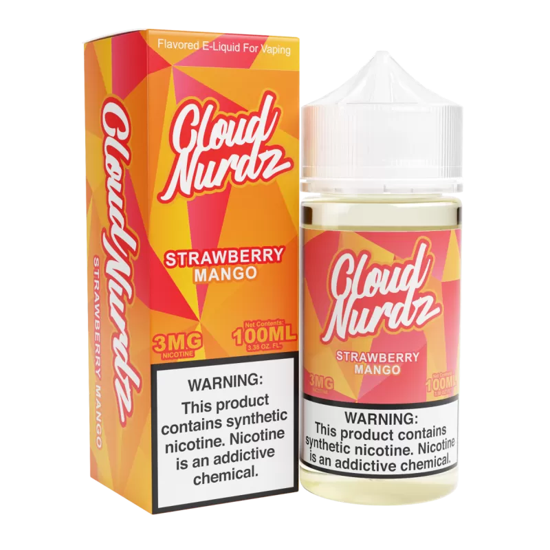 Strawberry Mango by Cloud Nurdz TFN 100mL - 0MG