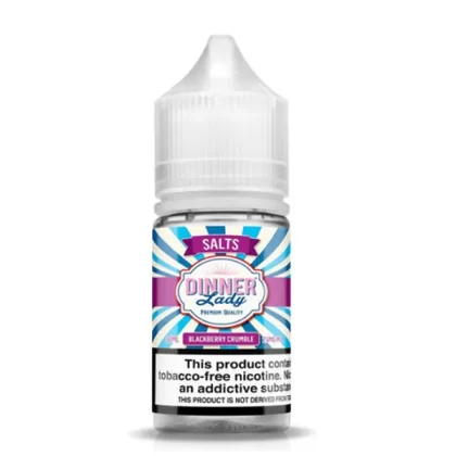 Dinner Lady Blackberry Crumble TFN 30mL Salt Nicotine Vape Juice - 25MG