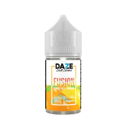 Orange Yuzu Tangerine 7Daze Fusion Salts 30mL - 50MG
