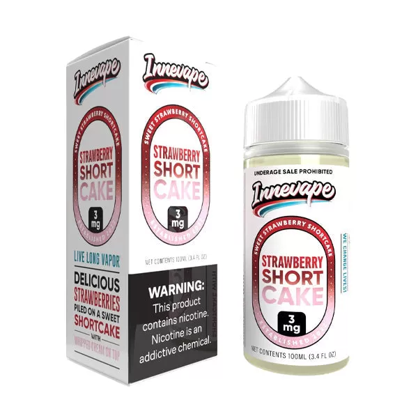Strawberry Shortcake Innevape 100mL - 0MG