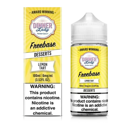 DINNER LADY - Lemon Tart - 100ML E-Liquid - 6MG