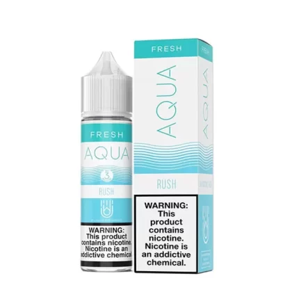 Aqua Rush 100mL Freebase Vape Juice - 6MG