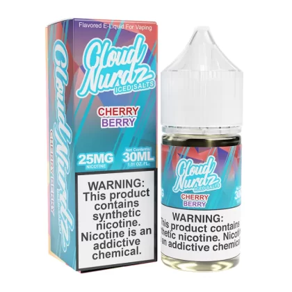 Cherry Berry Ice | Cloud Nurdz Salts | 30mL - 25MG
