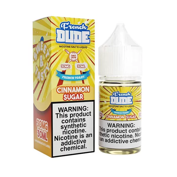 Cinnamon Sugar | French Dude Salts | 30mL - 50MG