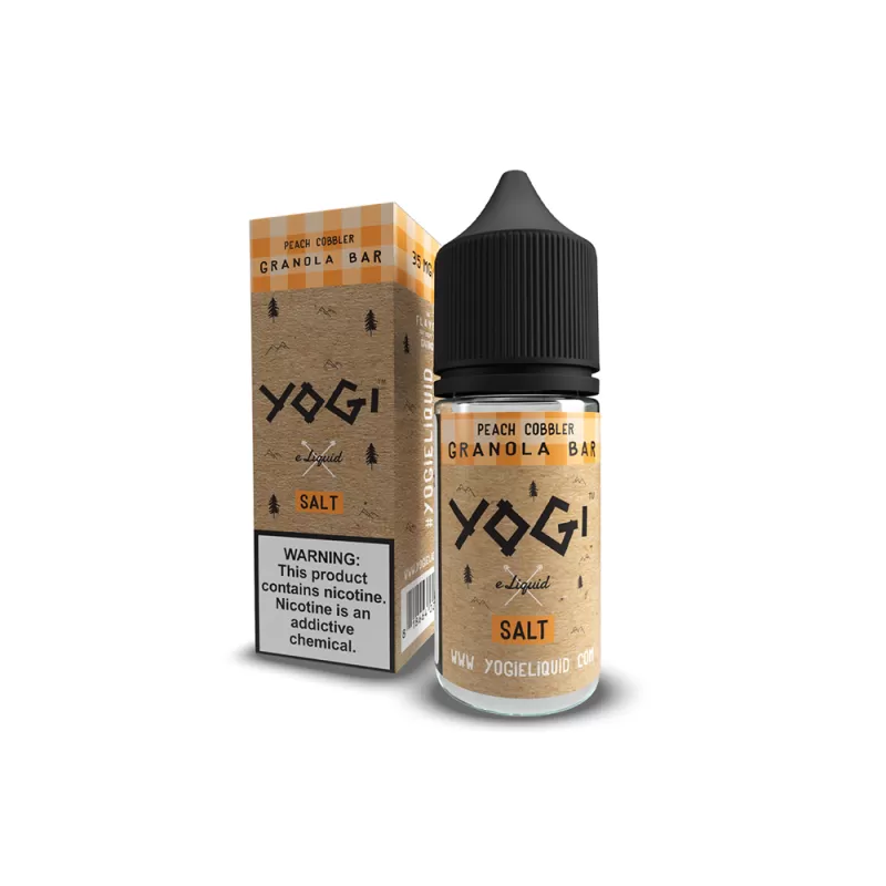Peach Cobbler | Yogi Salts | 30mL - 50MG