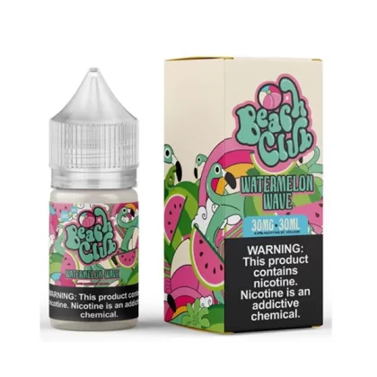 Watermelon Wave by Beach Club E-Liquid 30mL (Salts) - 30MG