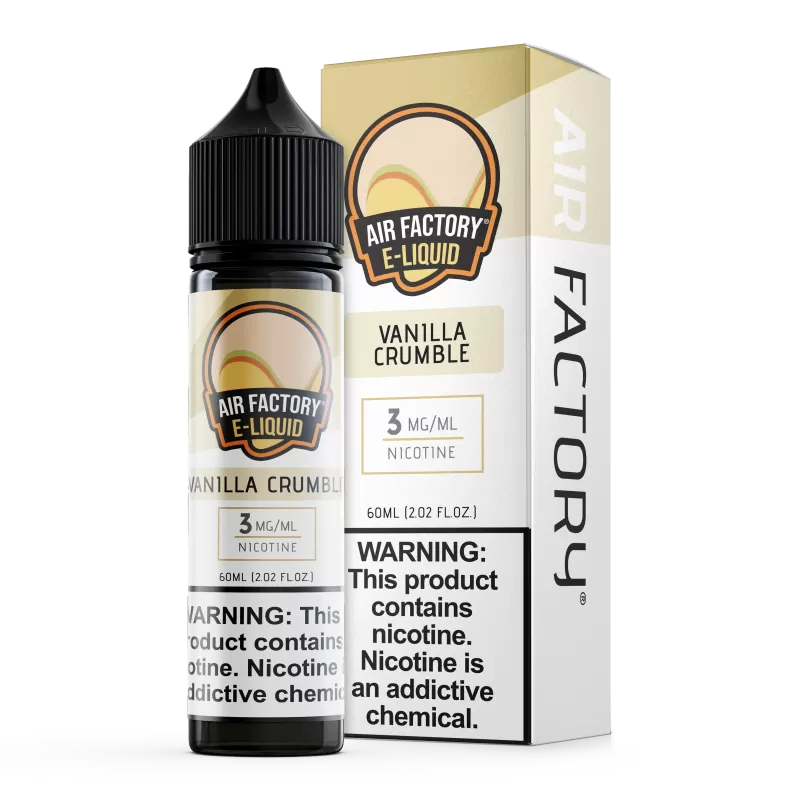 Vanilla Crumble by Air Factory E-Juice 60mL - 6MG