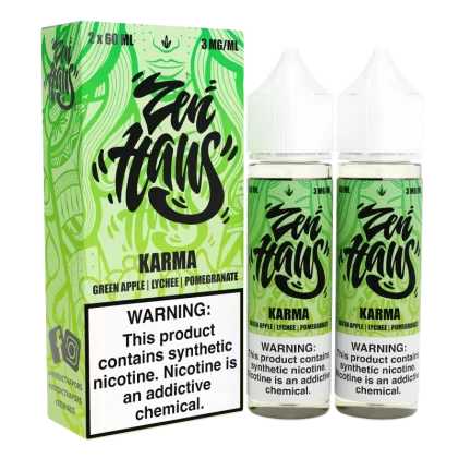 Karma by ZEN HAUS E-Liquid 2X 60ml - 3MG