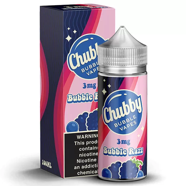 Bubble Razz by Chubby Bubble Vapes 100ml - 3MG