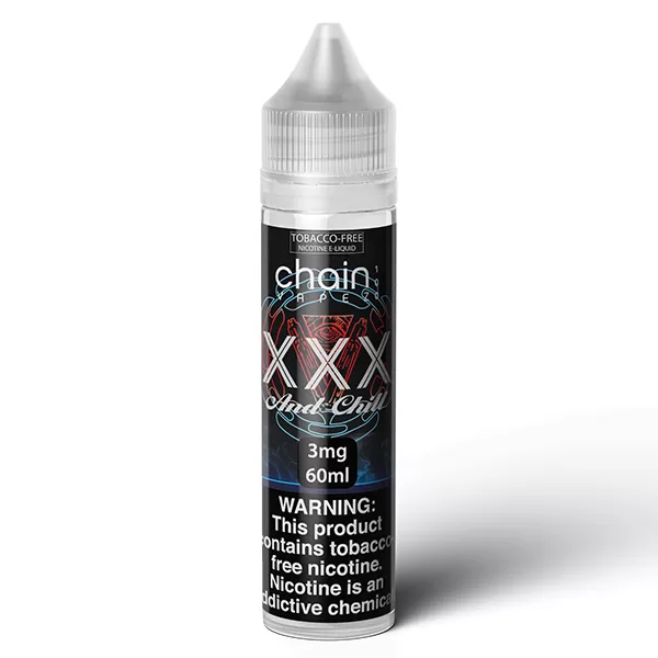 XXX and Chill by Chain Vapez 120mL (2x60mL) - 0MG - Image 2