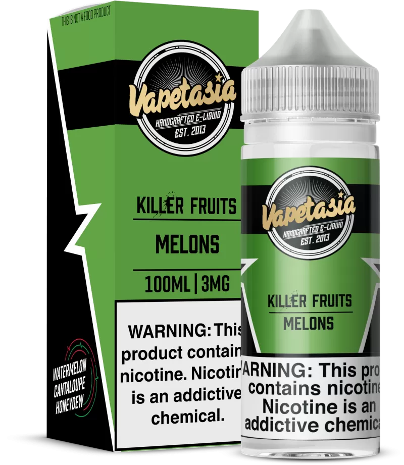Vapetasia - Killer Fruits Melons - 100ML E-Liquid - 0MG
