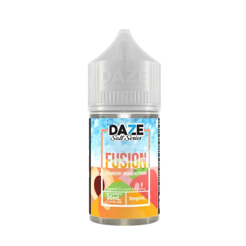 Strawberry Mango Nectarine Iced by 7Daze Fusion 100mL - 6MG - Image 2