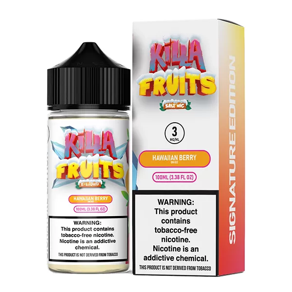 Hawaiian Berry on Ice by Killa Fruits Signature TFN Series 100mL - 0MG