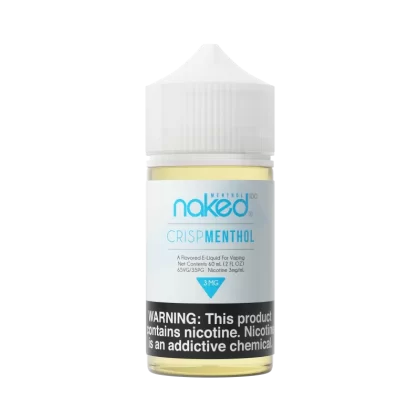 Naked 100 Menthol - Crisp Menthol - 60ML E-Liquid - 3MG