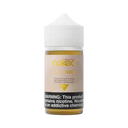 Naked 100 Tobacco - Euro Gold - 60ML E-Liquid - 6MG