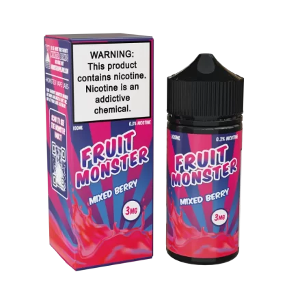 Fruit Monster - Mixed Berry - 100ML E-Liquid - 3MG
