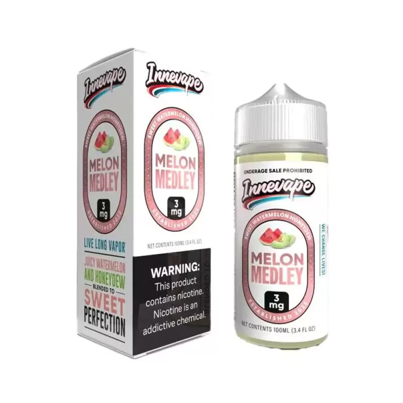 Innevape - Melon Medley - 100ML E-Liquid - 3MG